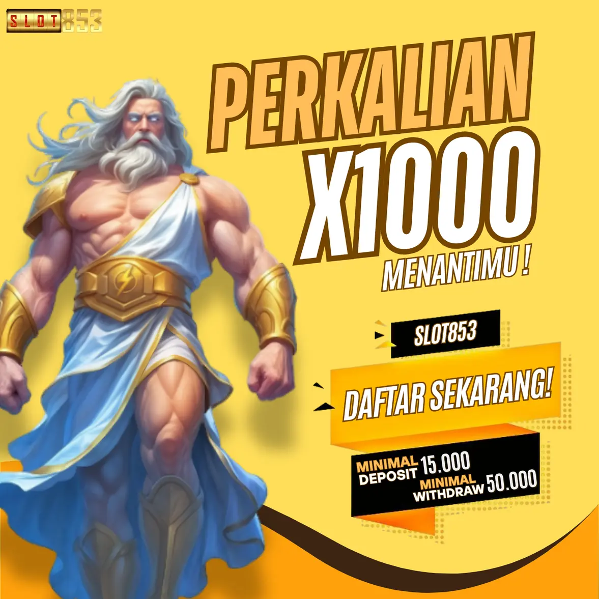 Banner promosi SLOT853 Terbaru